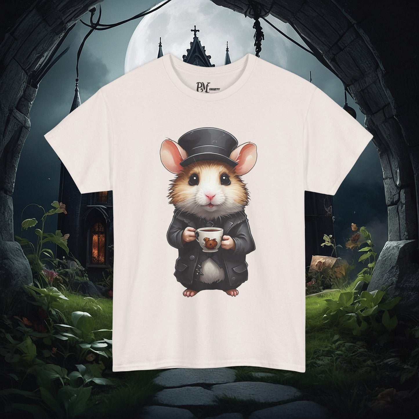 Hamster with Mug Tee