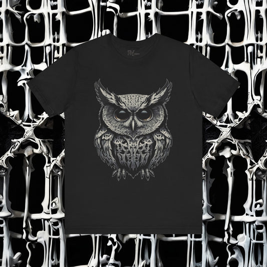 Bone Armor Owl Tee (Bella Canvas 3001)