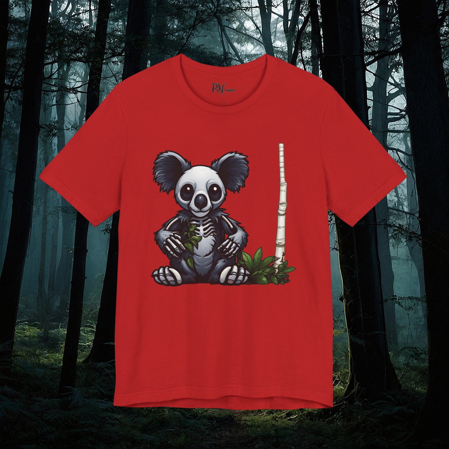 Bone Koala Bear Tee (Bella Canvas 3001)