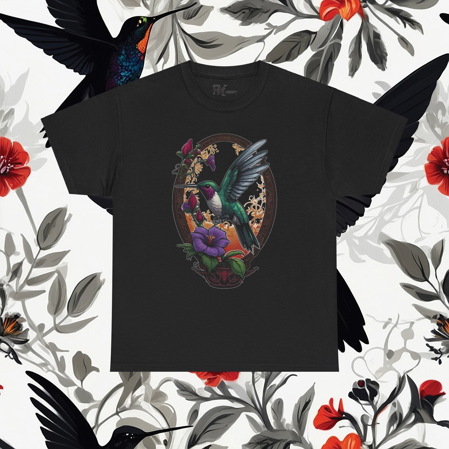 Hummingbird Feeding Tee
