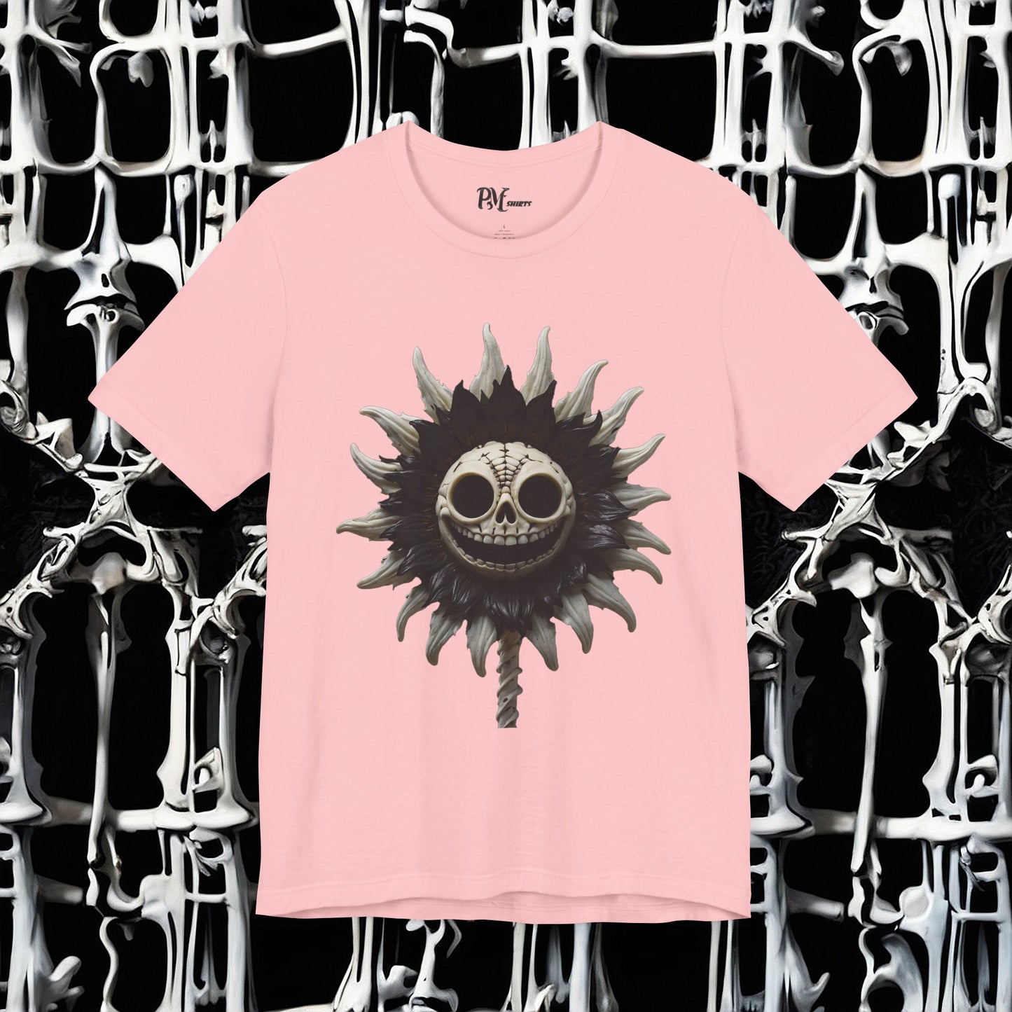 Bone Sunflower Tee (Bella Canvas 3001)