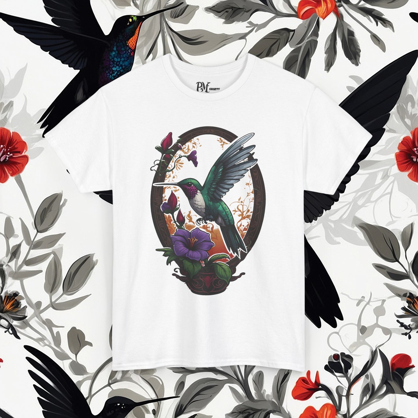 Hummingbird Feeding Tee