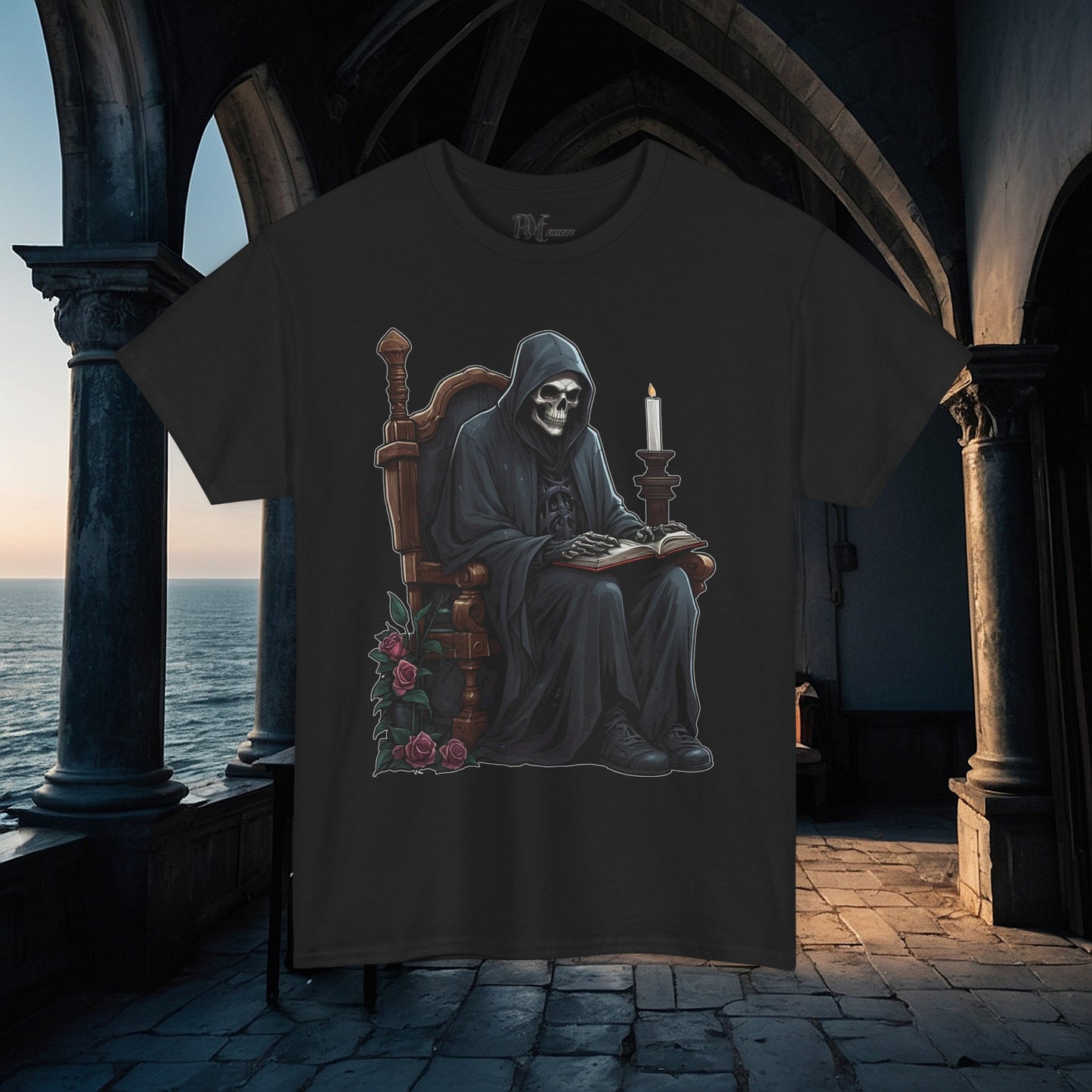 Grim Reaper Reading Tee