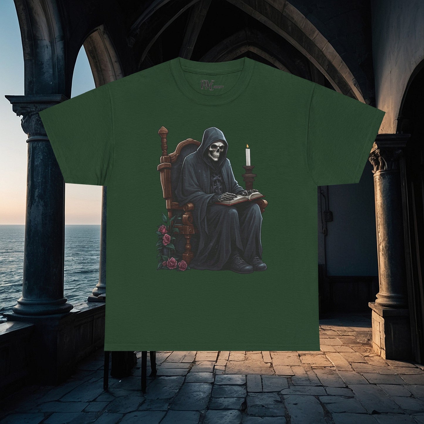 Grim Reaper Reading Tee