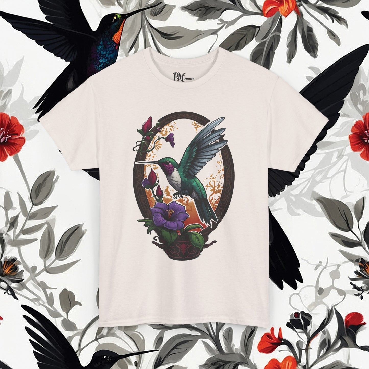 Hummingbird Feeding Tee