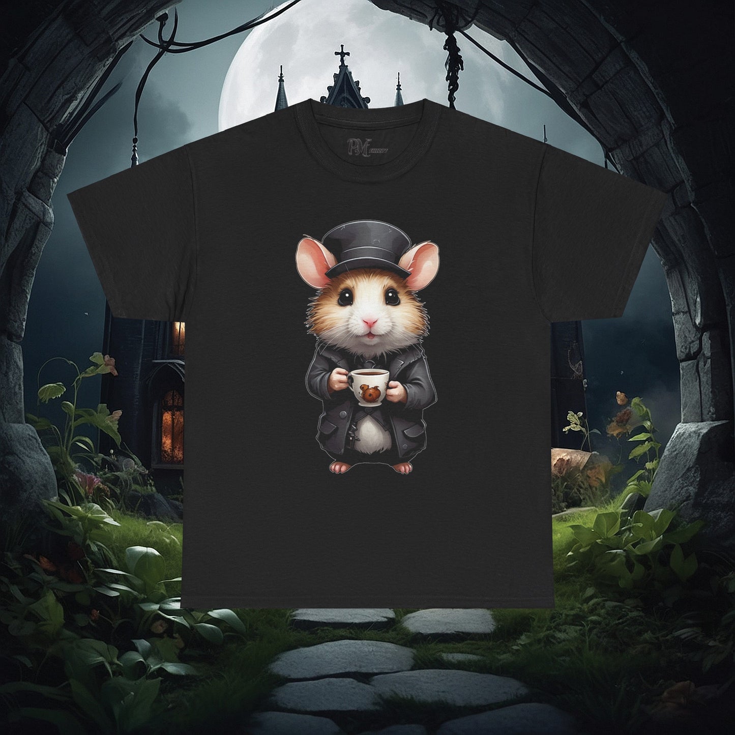 Hamster with Mug Tee