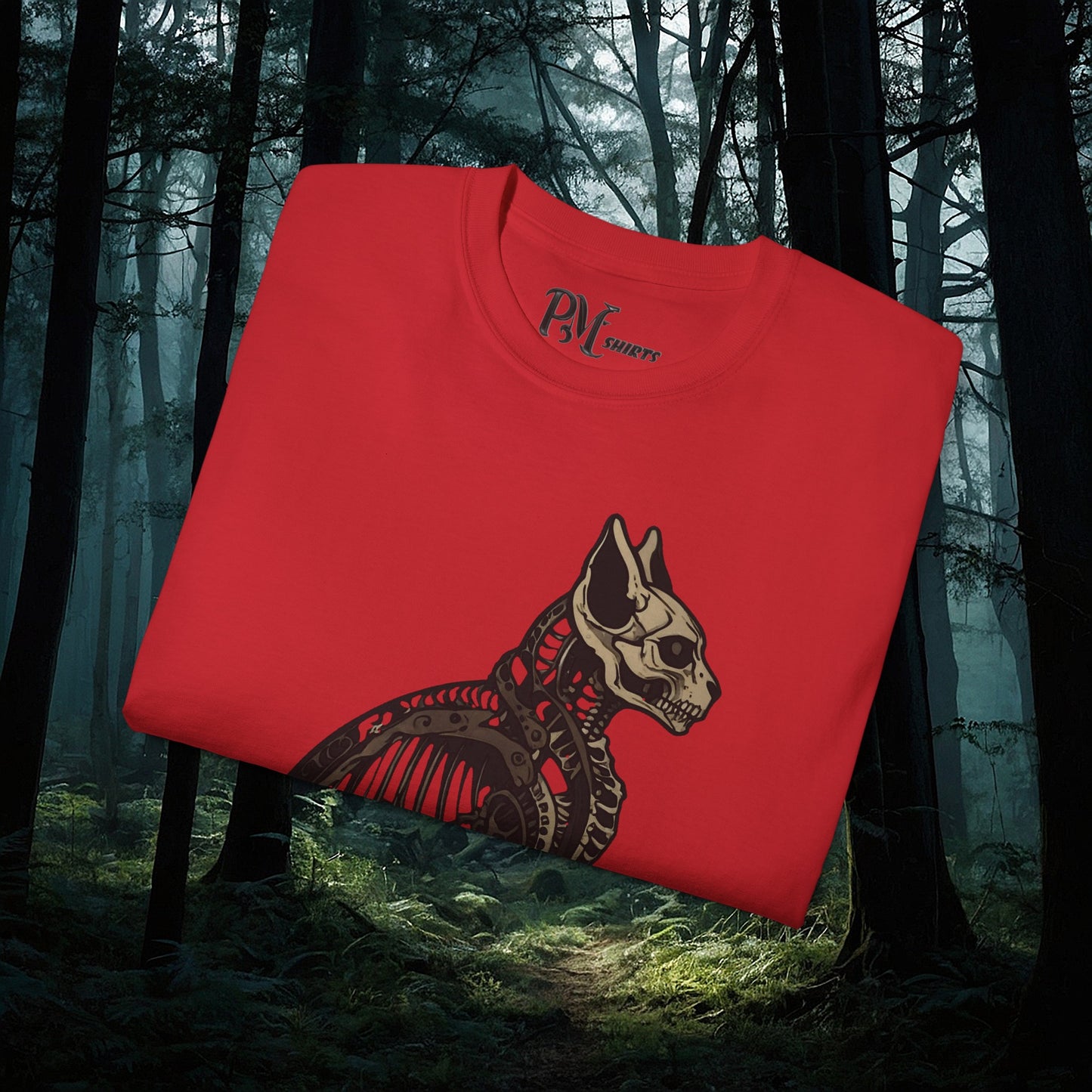 Bone Cat Tee (Gildan 2000)