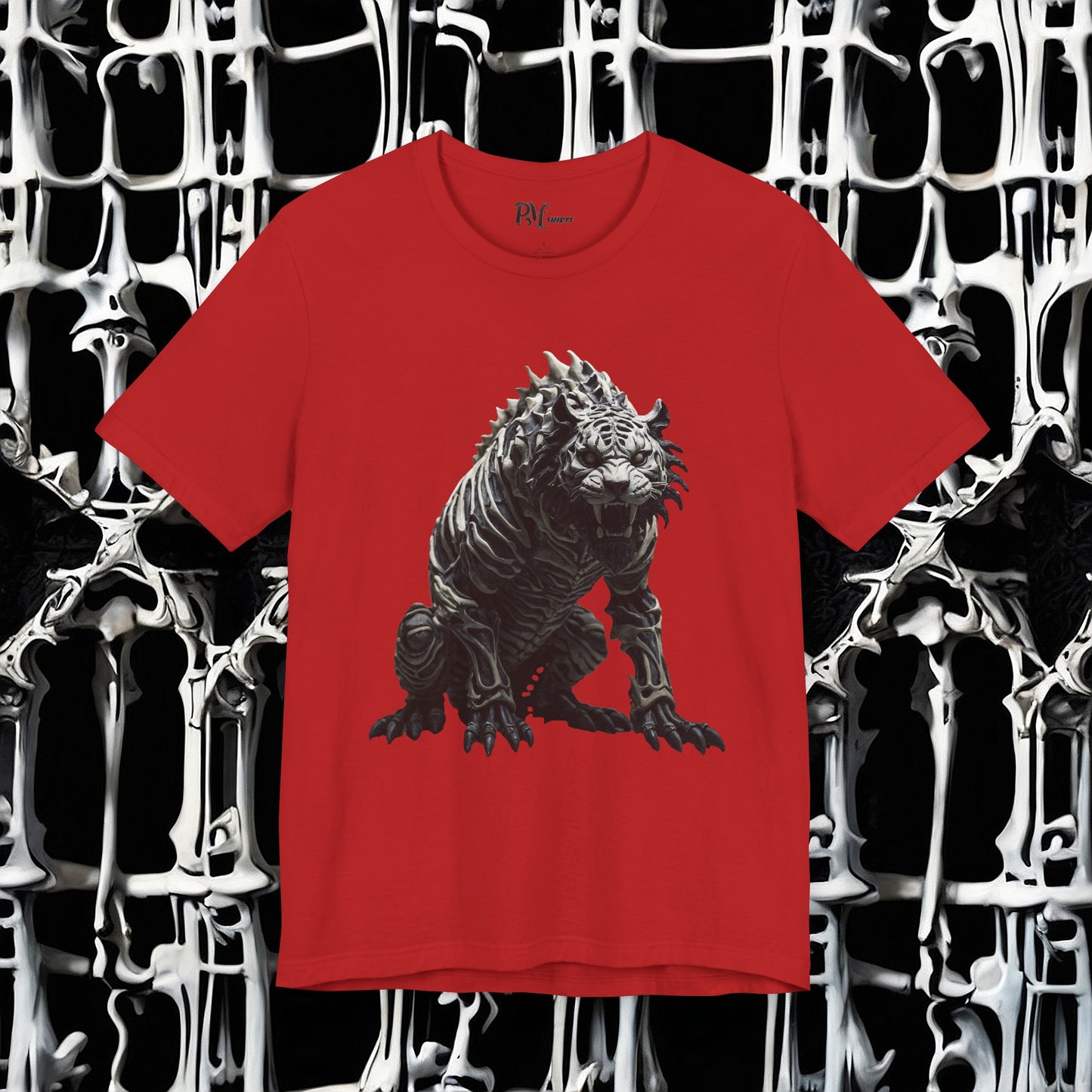 Bone Tiger Tee (Bella Canvas 3001)