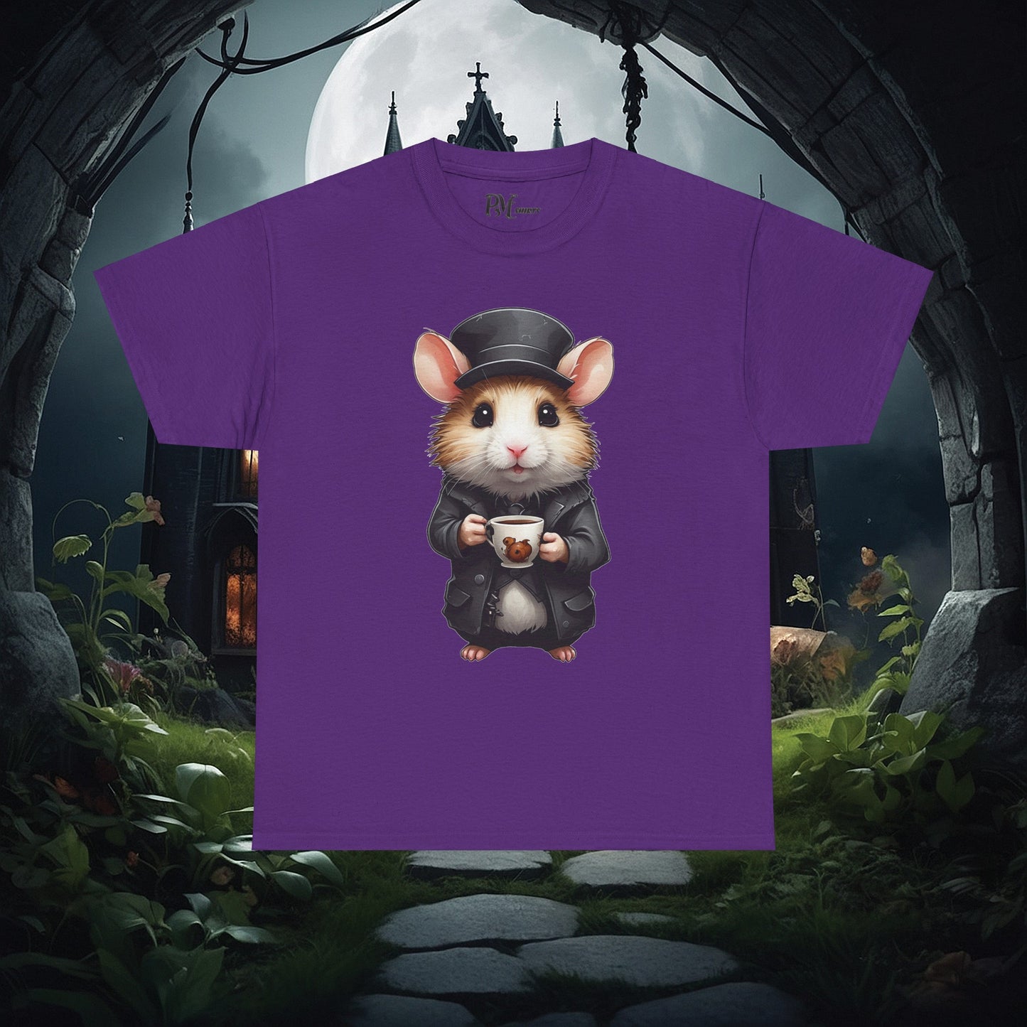 Hamster with Mug Tee