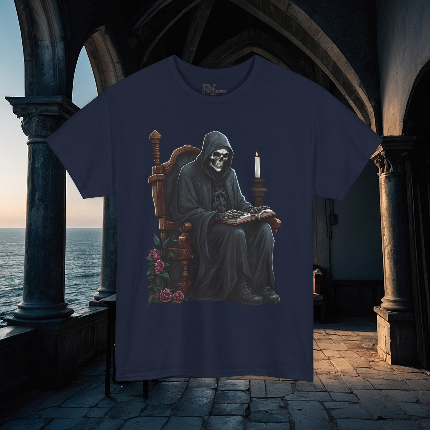Grim Reaper Reading Tee