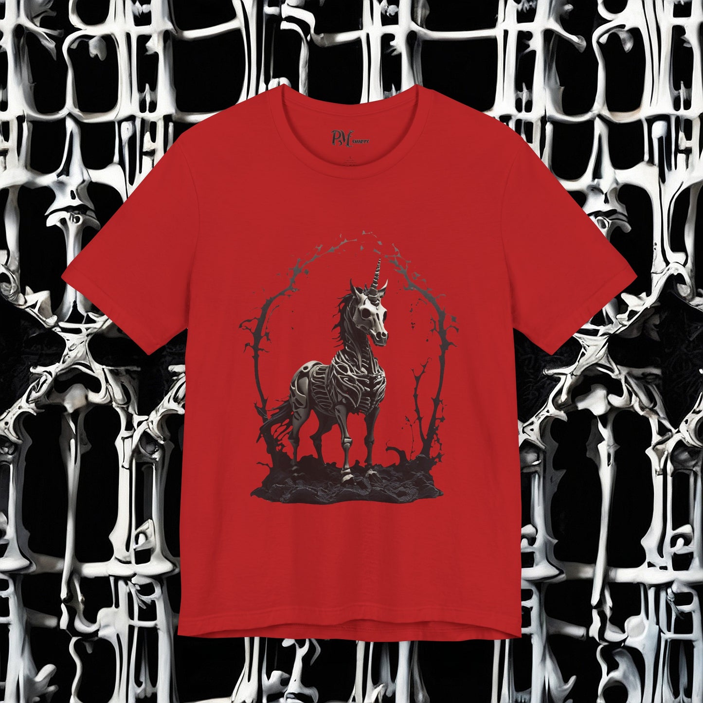Bone Unicorn Tee (Bella Canvas 3001)