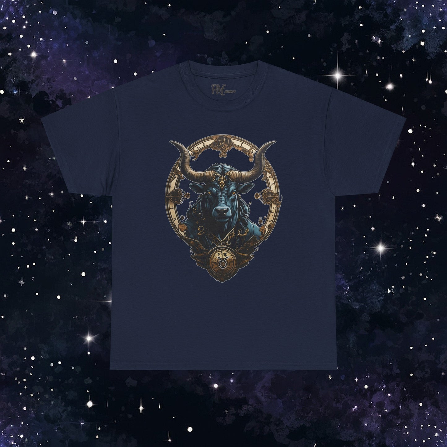 Gothic Taurus Zodiac T-Shirt: Dark Style Graphic Tee