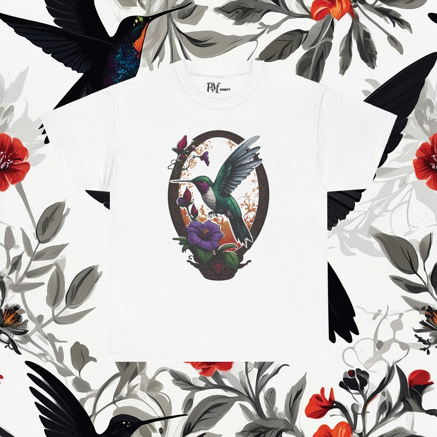 Hummingbird Feeding Tee