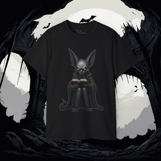 Vampire Bat Reading Tee (Gildan 2000)