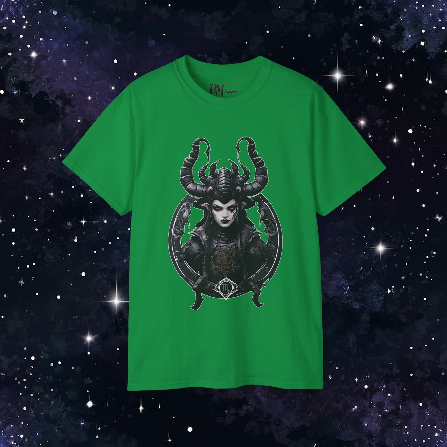 Gothic Scorpio Zodiac T-Shirt: Dark Style for the Mysterious Scorpio (Gildan 2000)