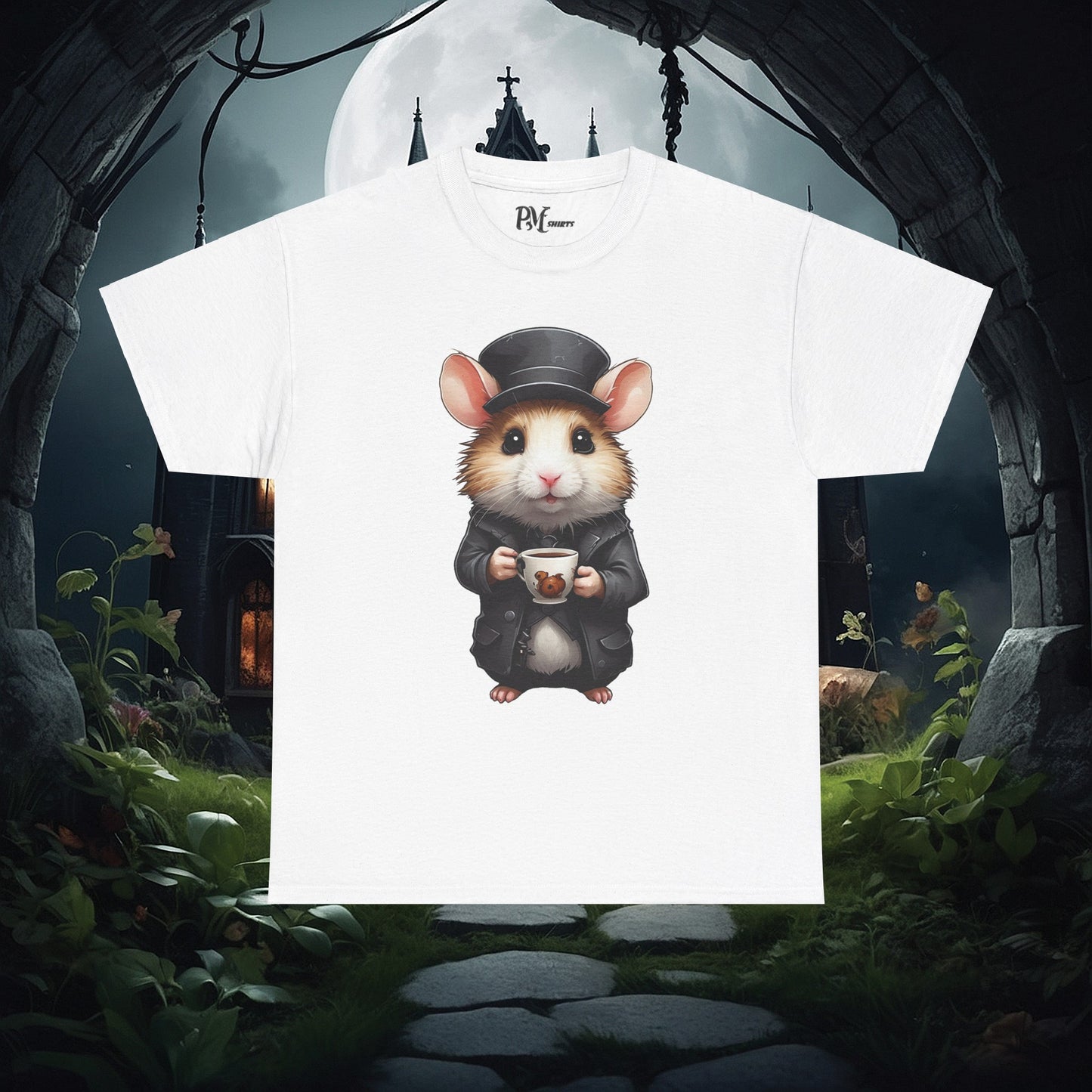 Hamster with Mug Tee