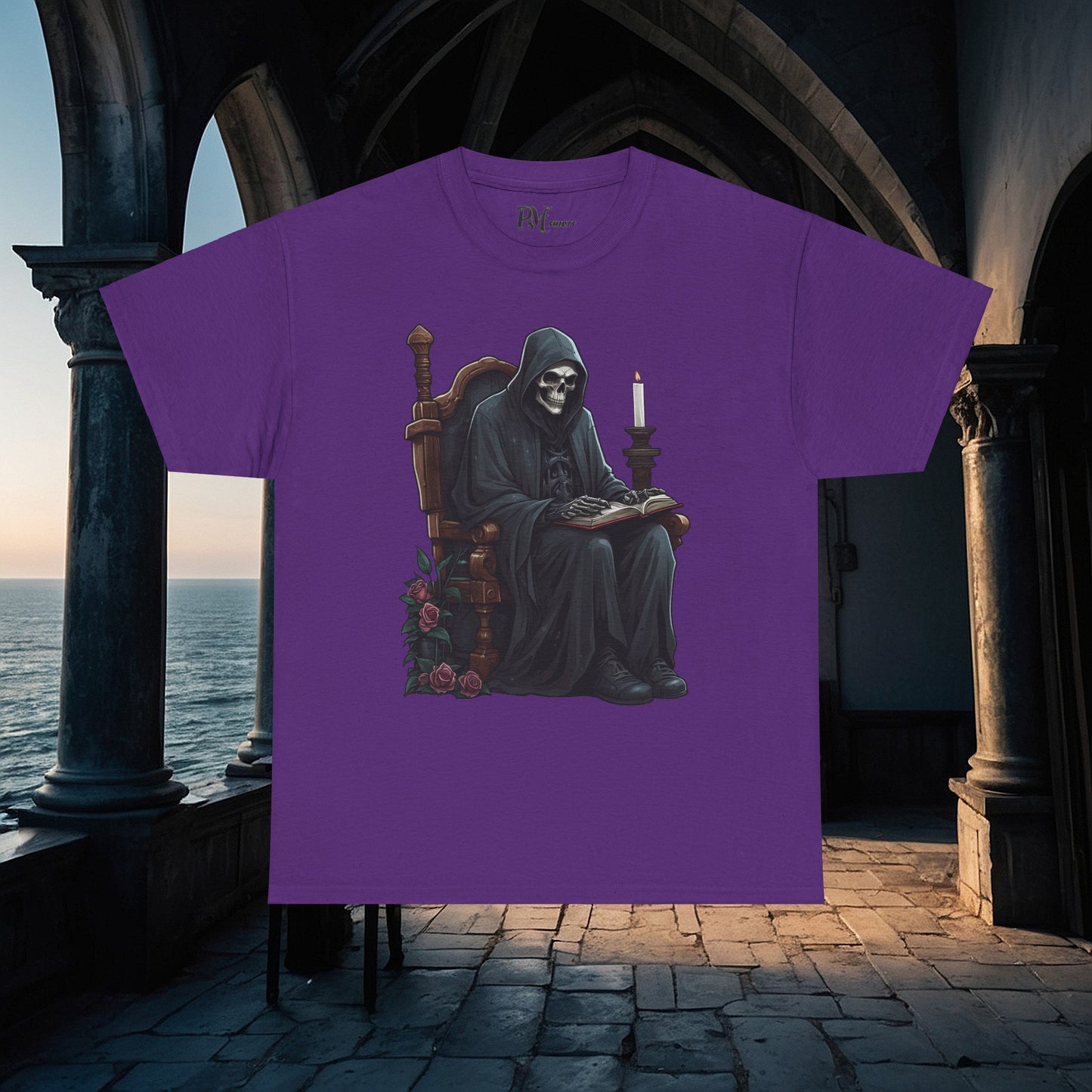 Grim Reaper Reading Tee