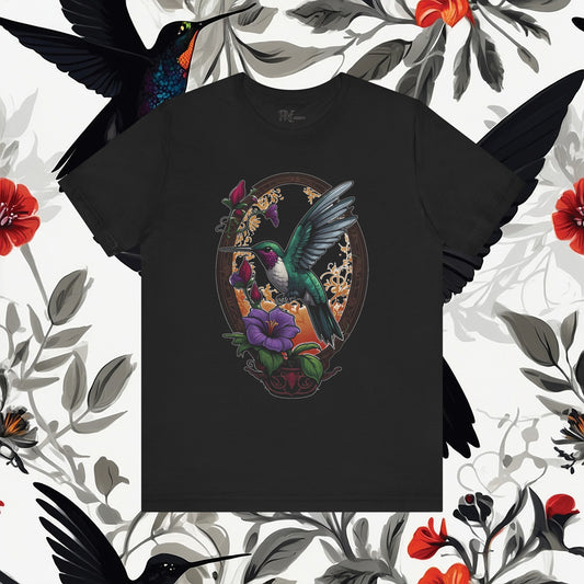Hummingbird Feeding Tee (Bella Canvas 3001)