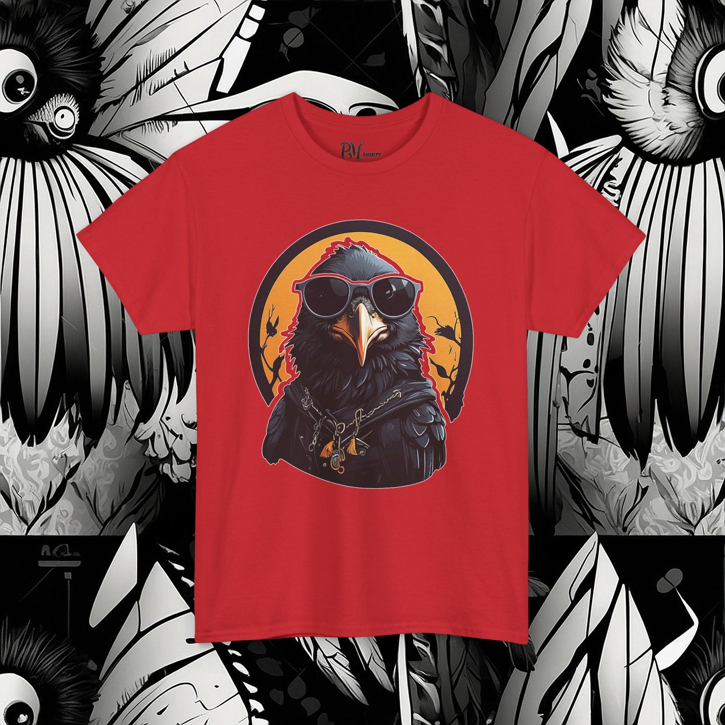 Crow with Sunglasses Tee