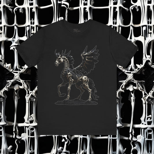 Bone Pegasus Tee (Bella Canvas 3001)