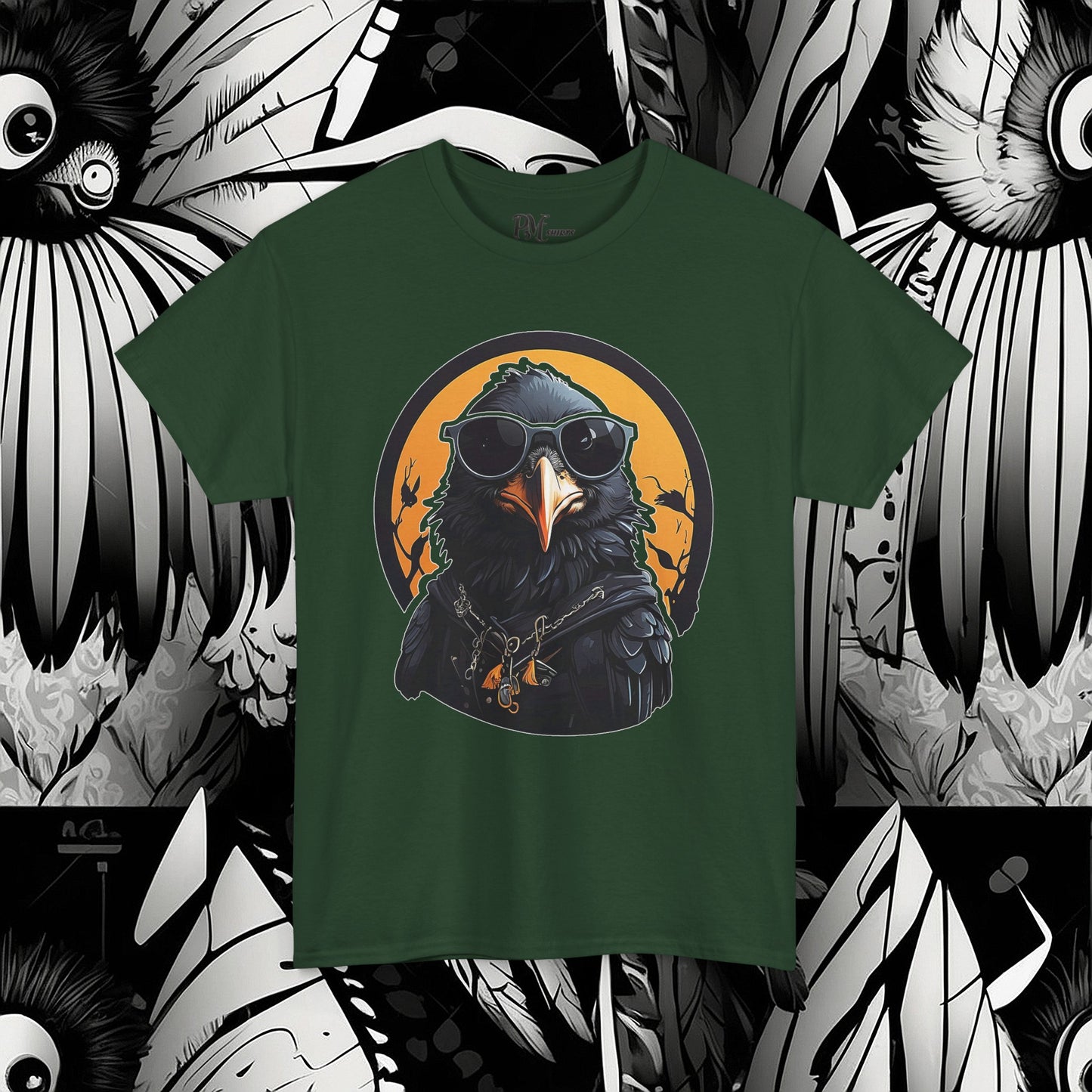 Crow with Sunglasses Tee