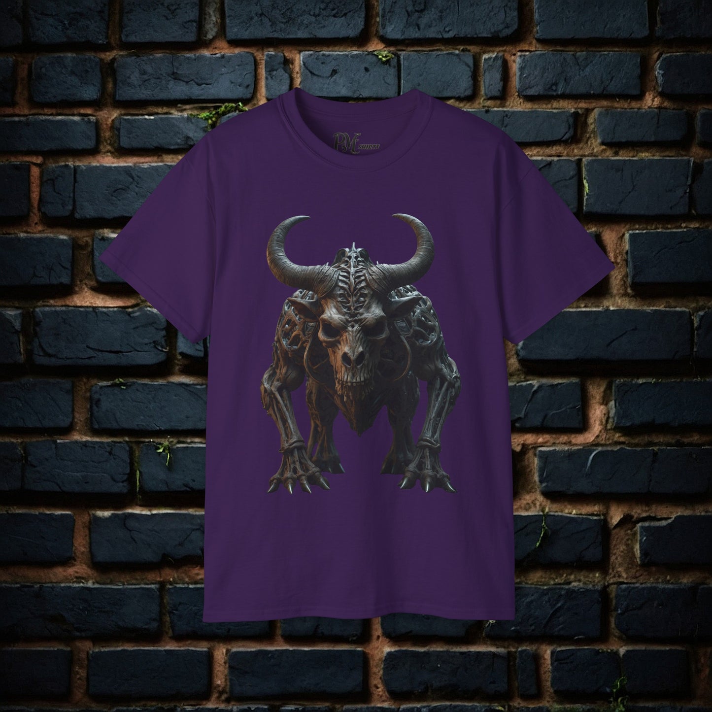 Bone Minotaur Stance Tee (Gildan 2000)
