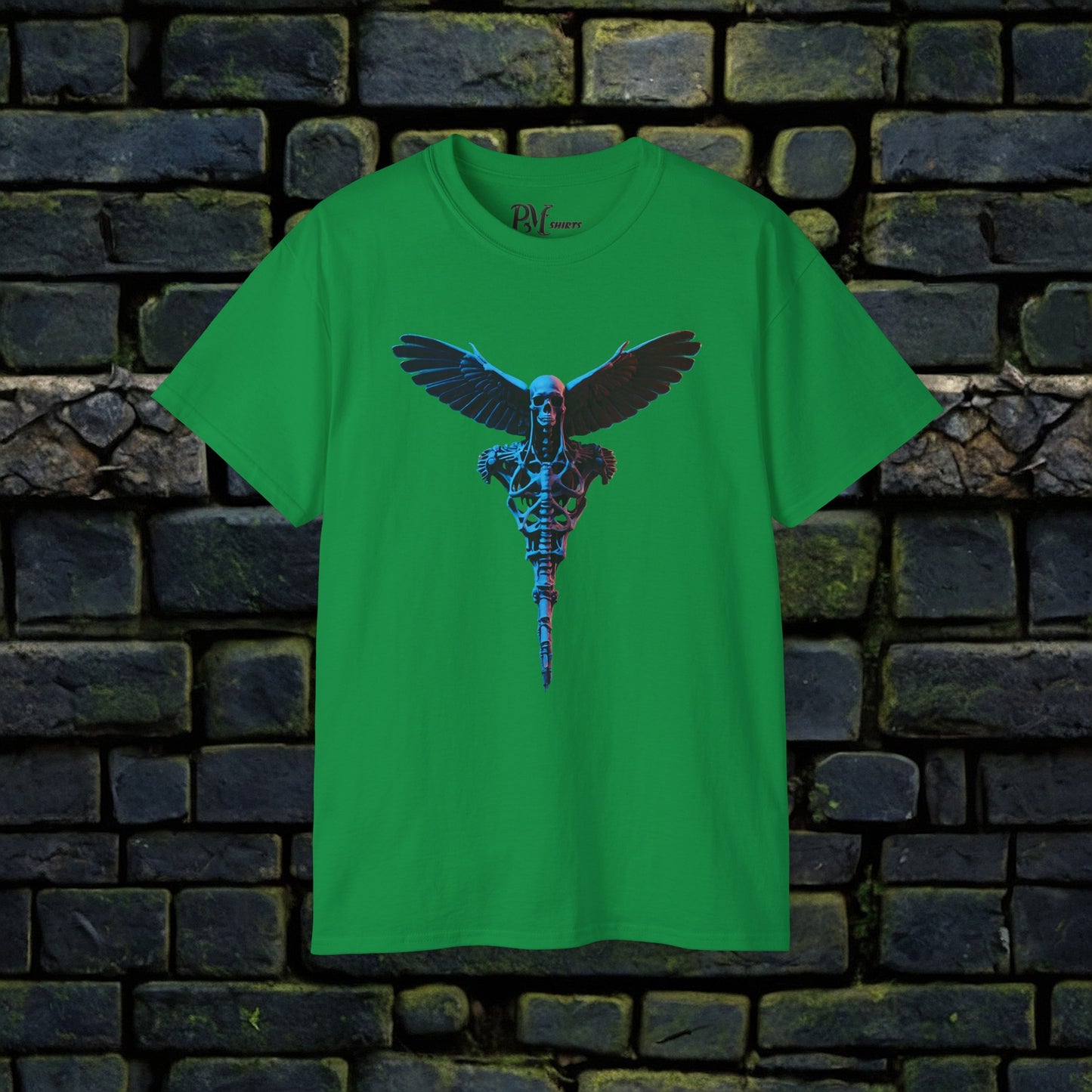 Bone Winged Torso Tee (Gildan 2000)