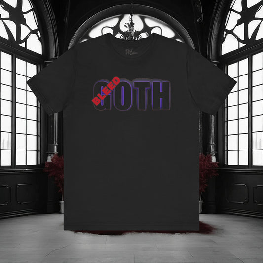 Bleed Goth Tee (Bella Canvas 3001)