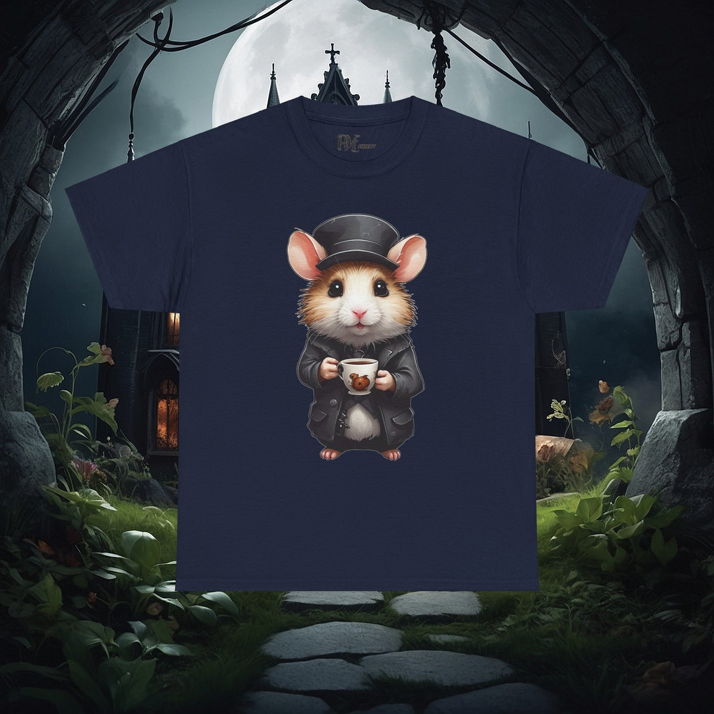 Hamster with Mug Tee