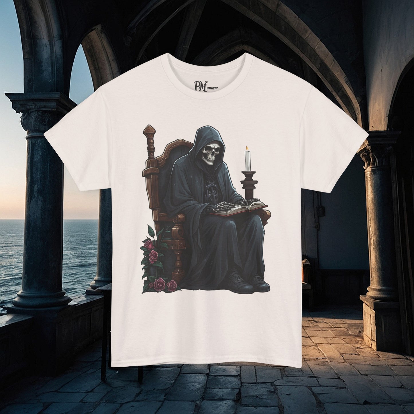 Grim Reaper Reading Tee