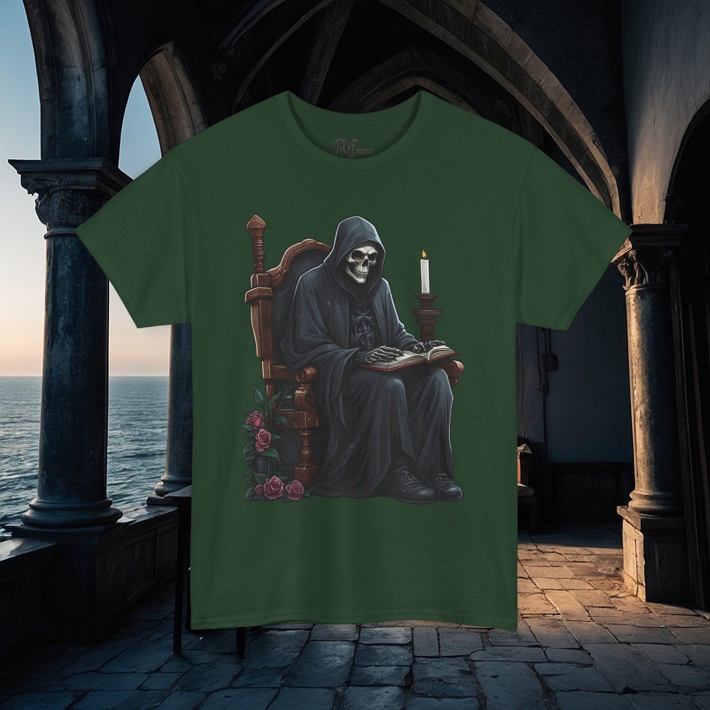 Grim Reaper Reading Tee