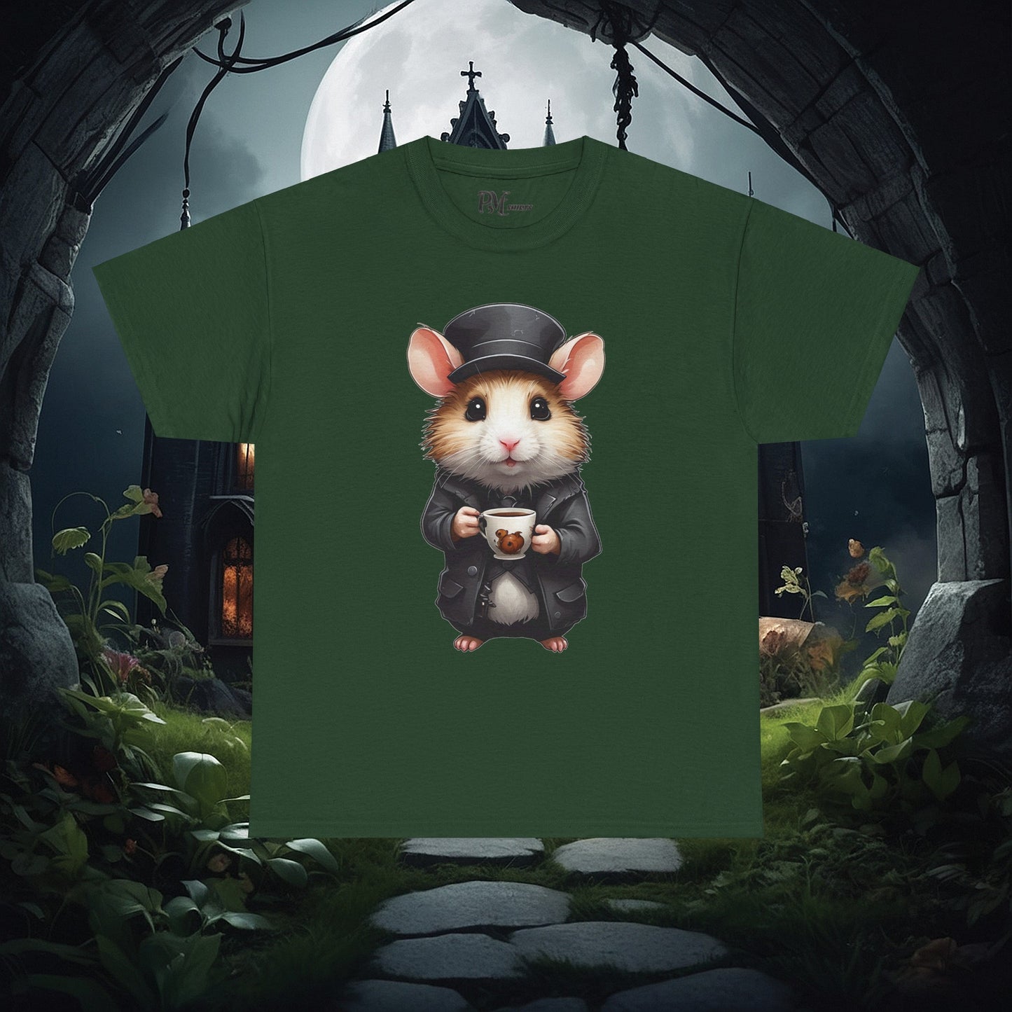 Hamster with Mug Tee
