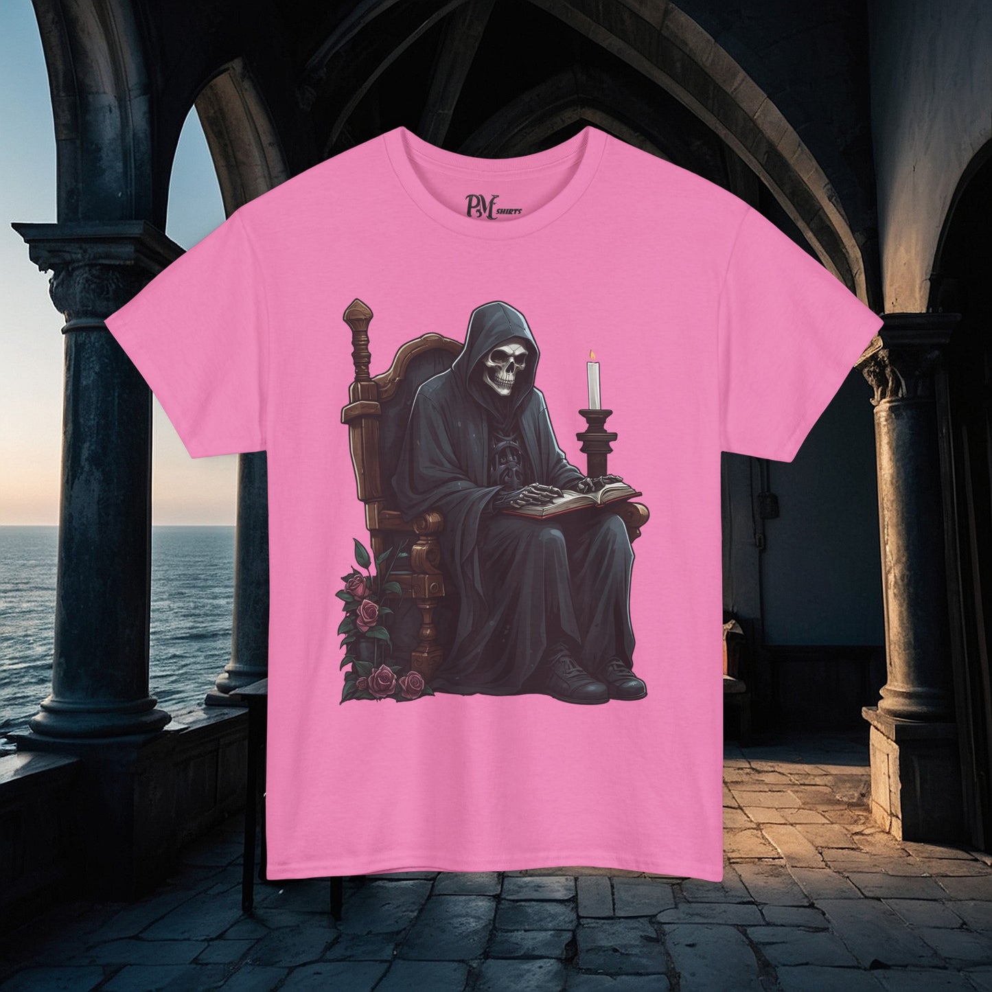 Grim Reaper Reading Tee