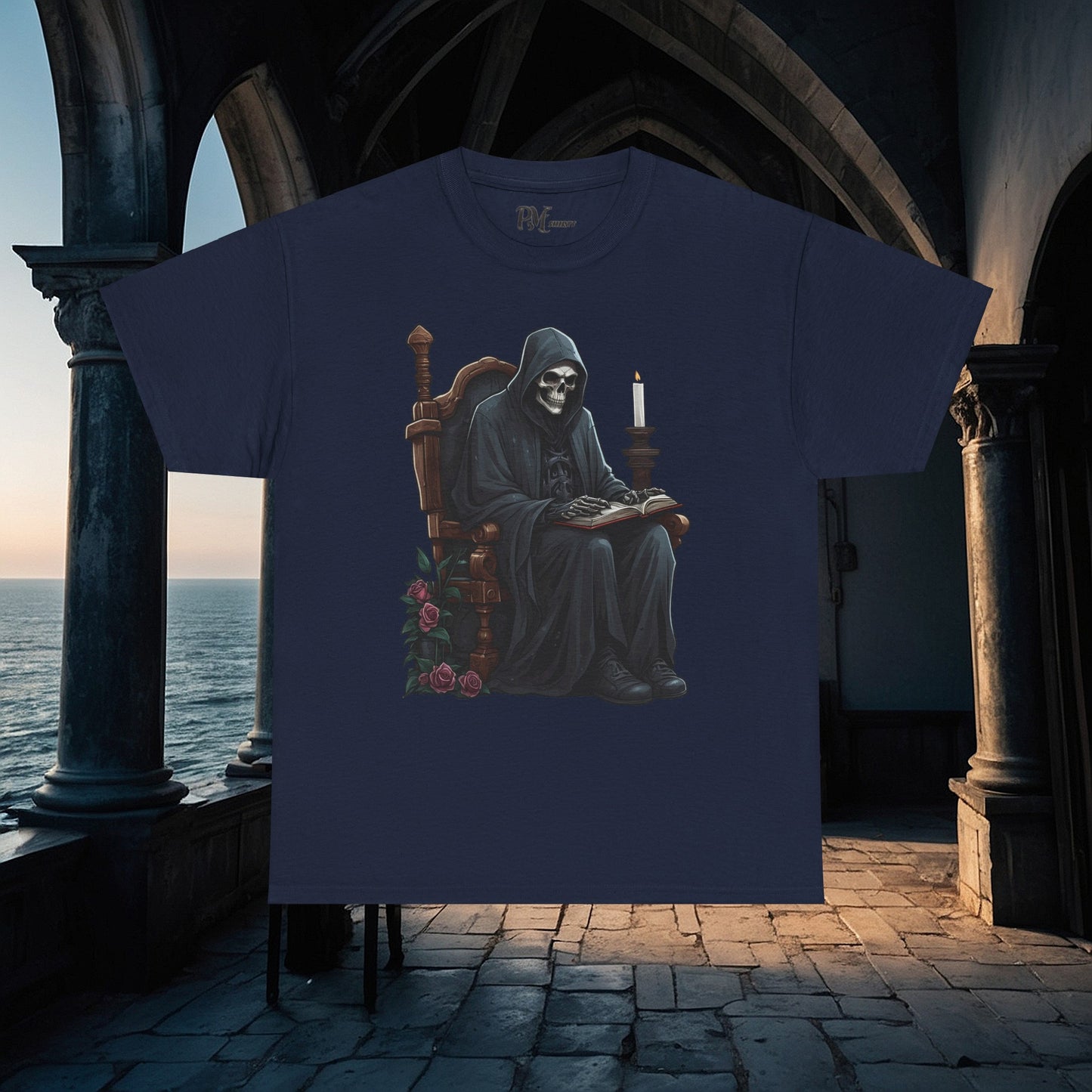 Grim Reaper Reading Tee