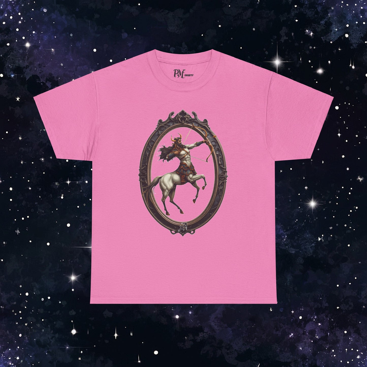 Gothic Sagittarius Zodiac T-Shirt: Dark Style Graphic Tee