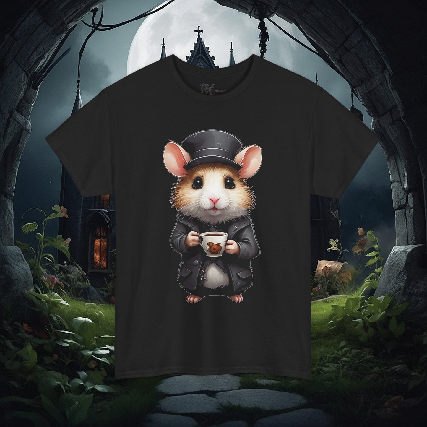 Hamster with Mug Tee