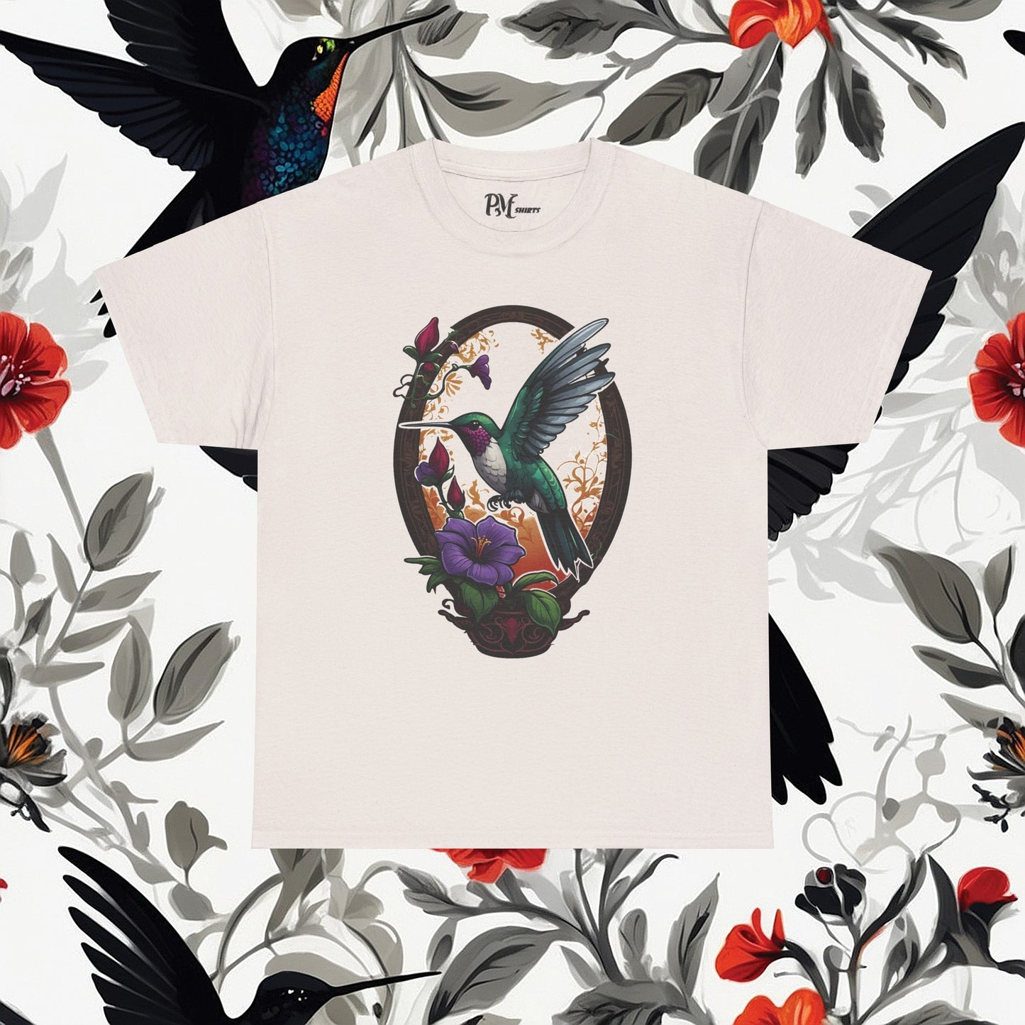Hummingbird Feeding Tee