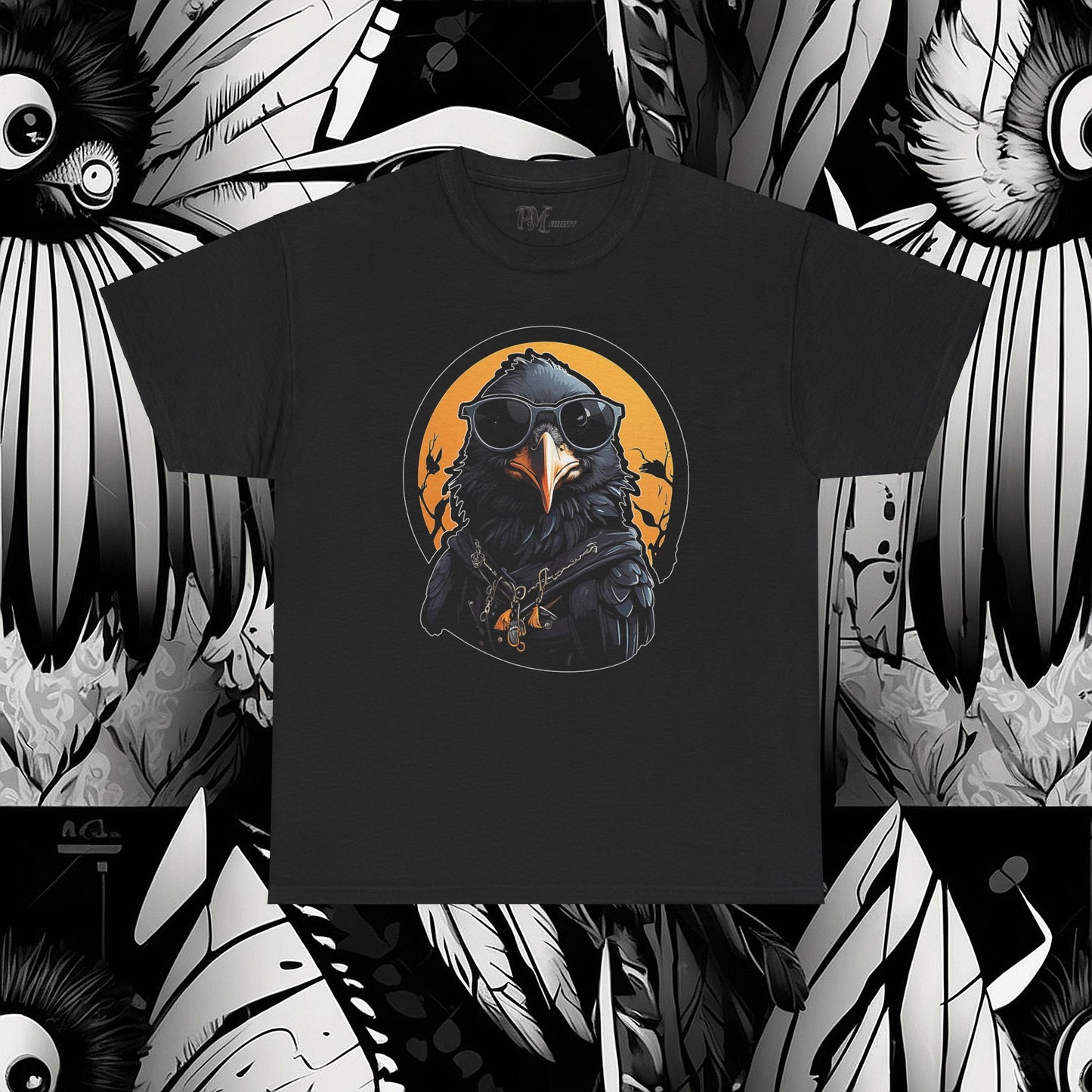Crow with Sunglasses Tee