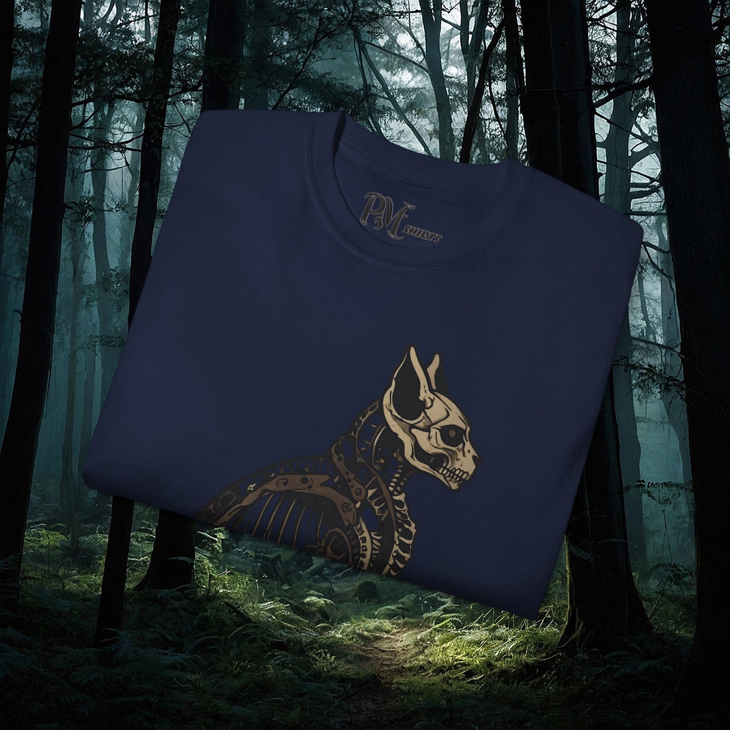 Bone Cat Tee (Gildan 2000)
