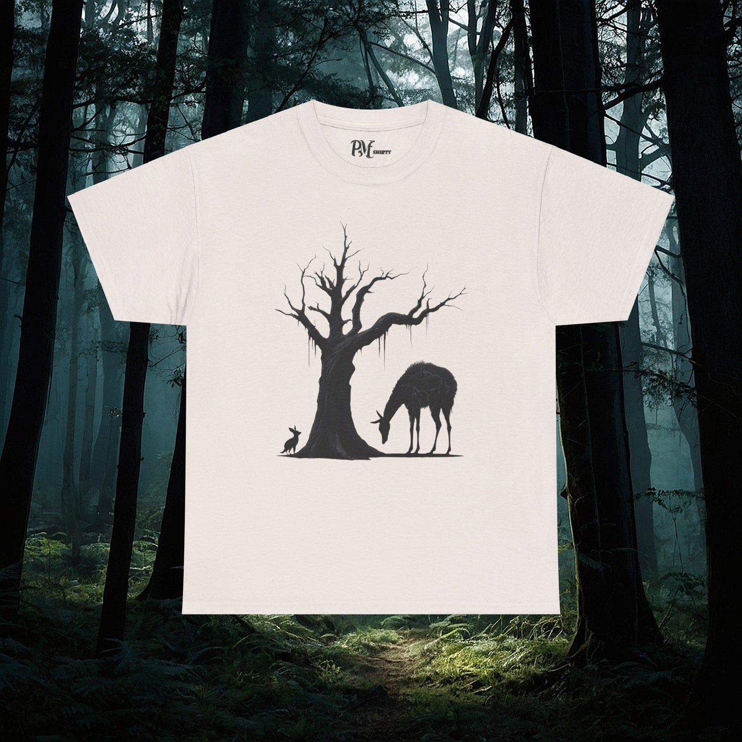 Dead Tree with Forest Critters Tee