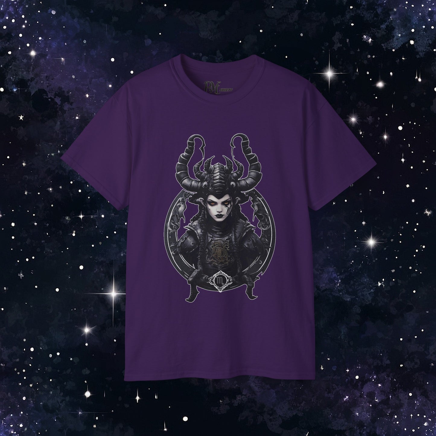 Gothic Scorpio Zodiac T-Shirt: Dark Style for the Mysterious Scorpio (Gildan 2000)