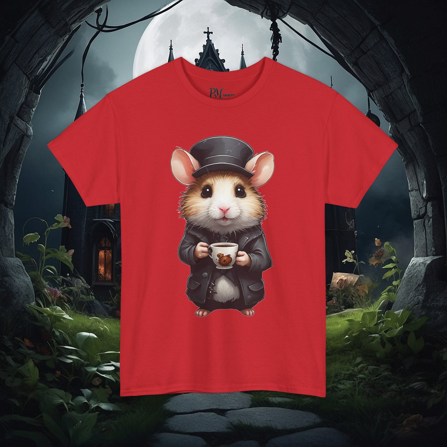 Hamster with Mug Tee