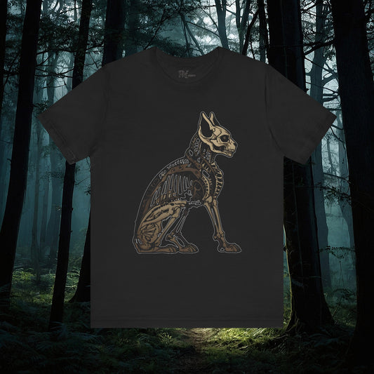 Bone Cat Tee (Bella Canvas 3001)