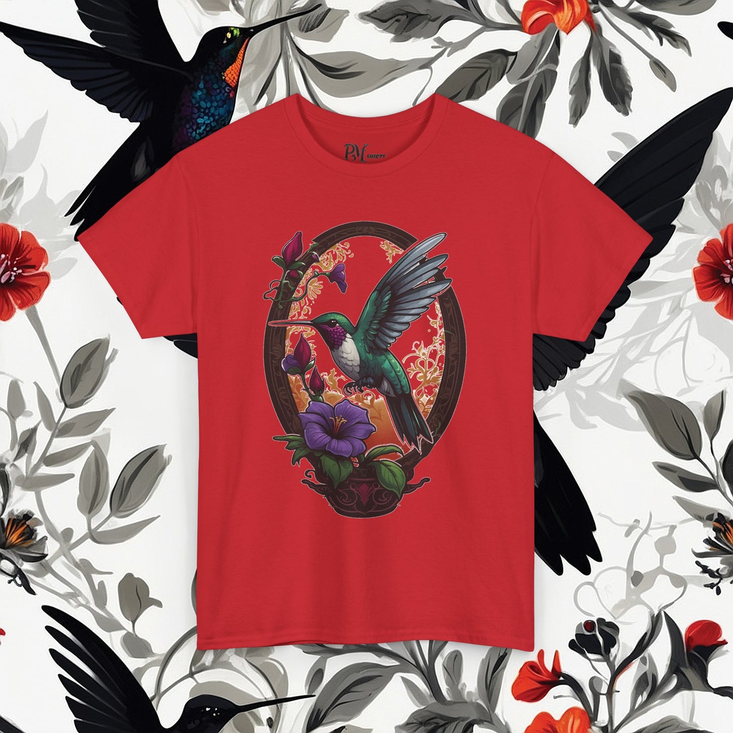 Hummingbird Feeding Tee