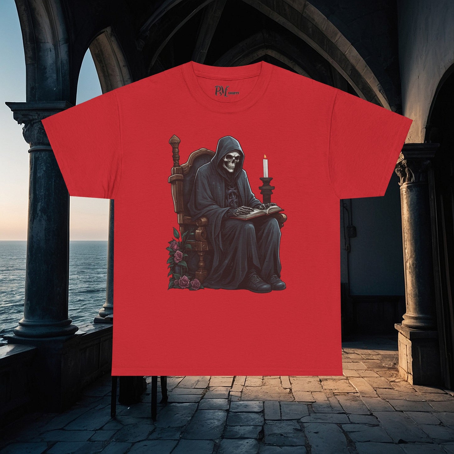 Grim Reaper Reading Tee