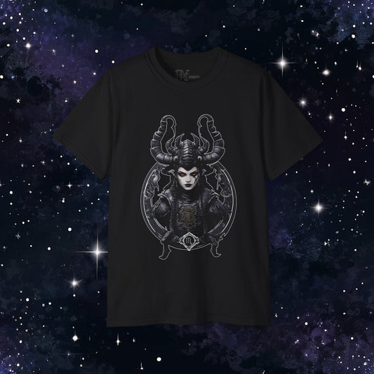 Gothic Scorpio Zodiac T-Shirt: Dark Style for the Mysterious Scorpio (Gildan 2000)