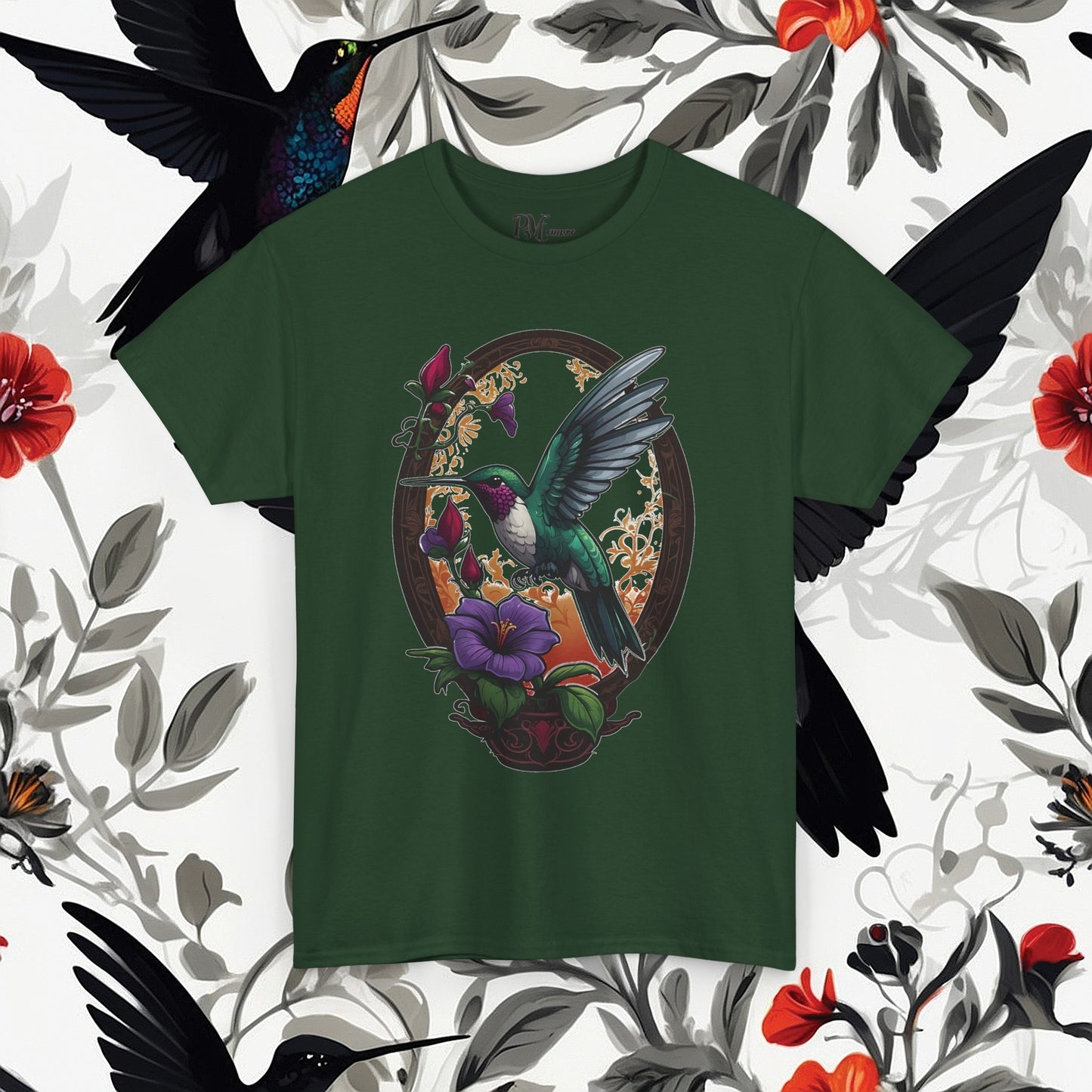 Hummingbird Feeding Tee