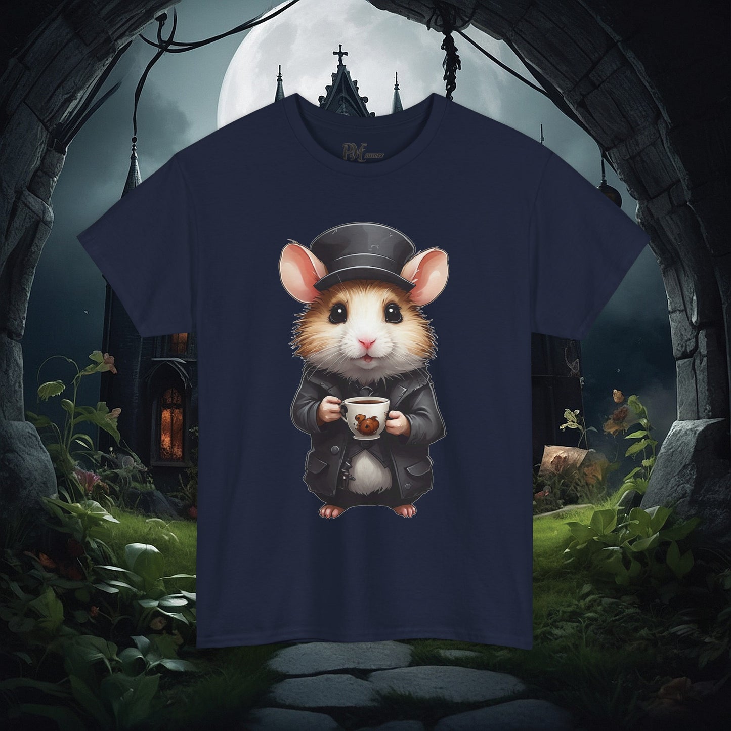 Hamster with Mug Tee