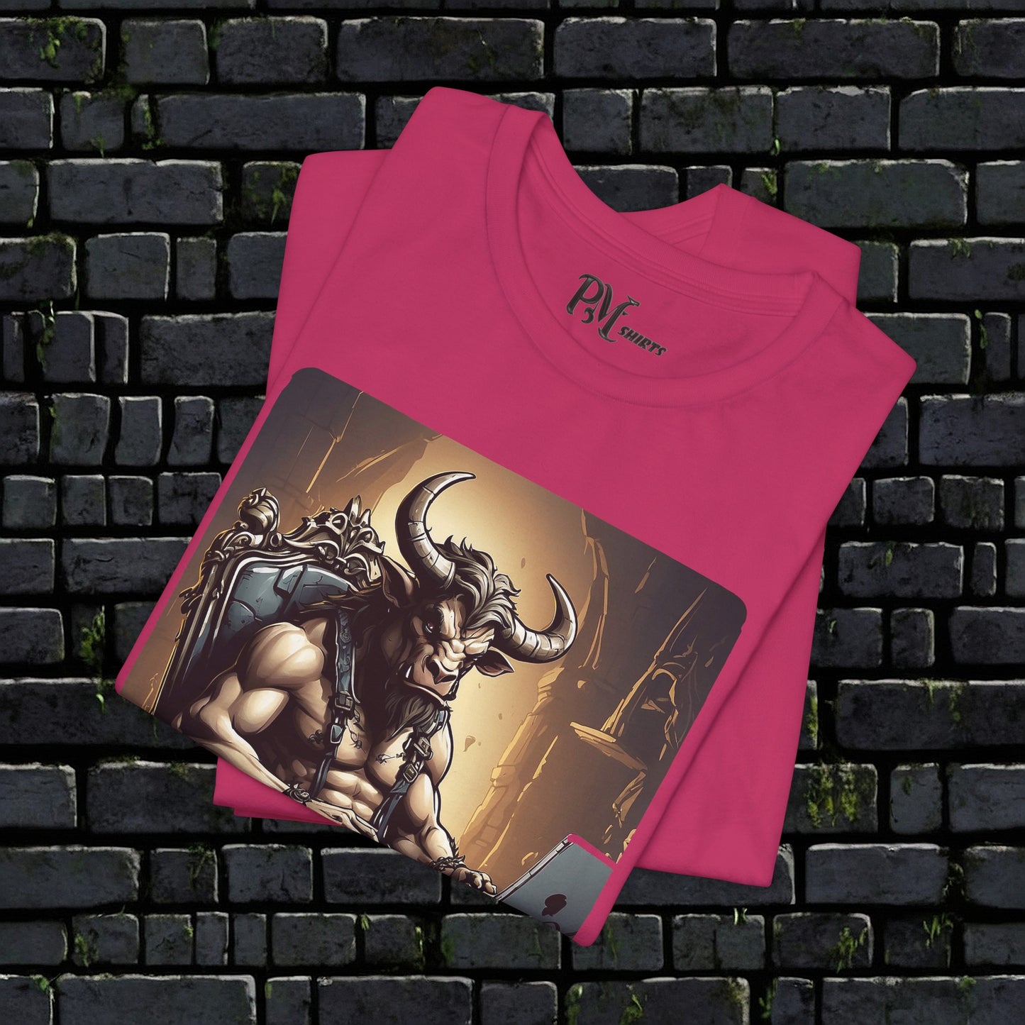 Minotaur Gaming Tee (Bella Canvas 3001)
