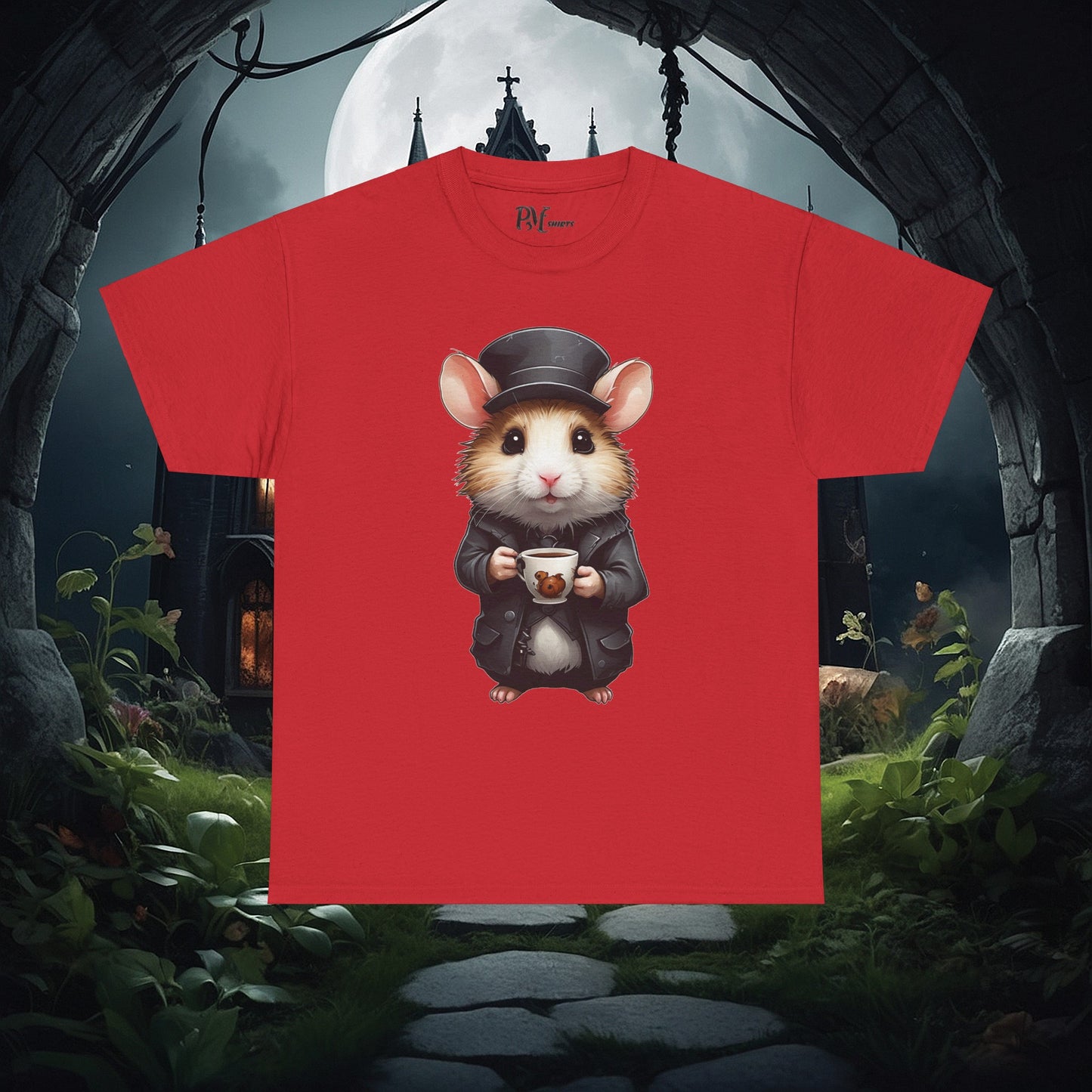 Hamster with Mug Tee